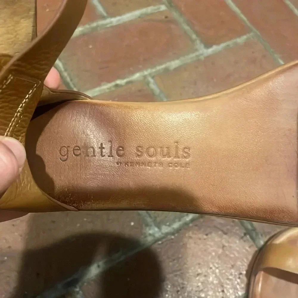 Gentle Souls Break‎ Even Tan Sandals 7